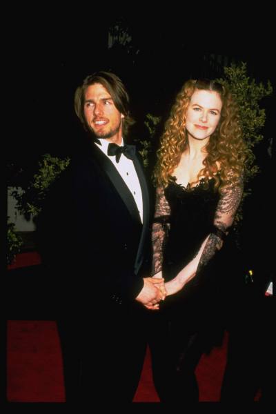 Tom Cruise and Nicole Kidman I'm not sure if you can think back this far, 